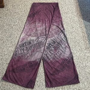 Harley-Davidson purple scarf-